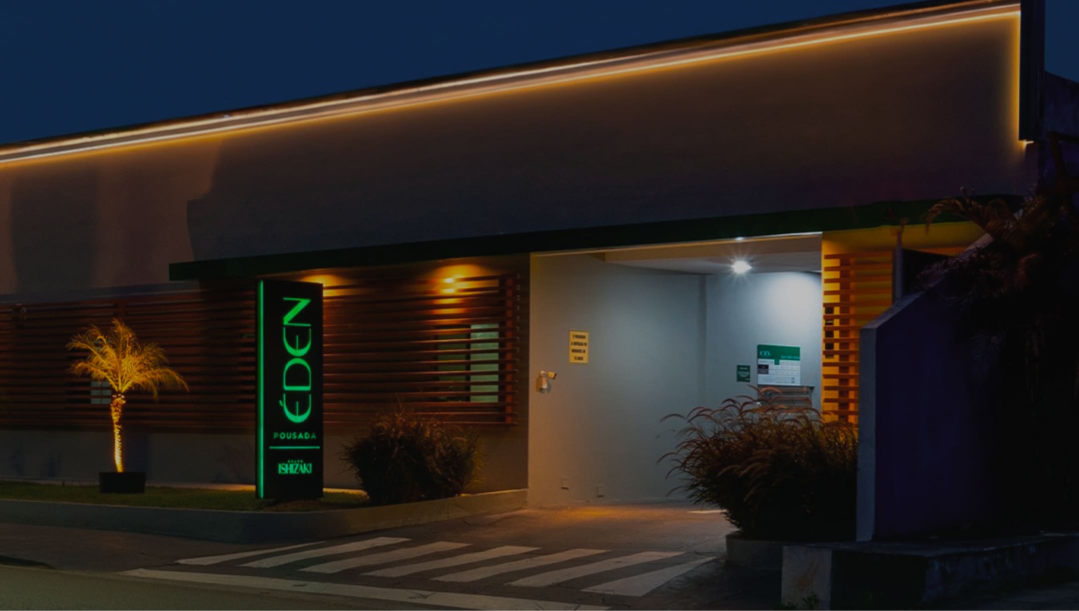 imagem da suíte éden sky